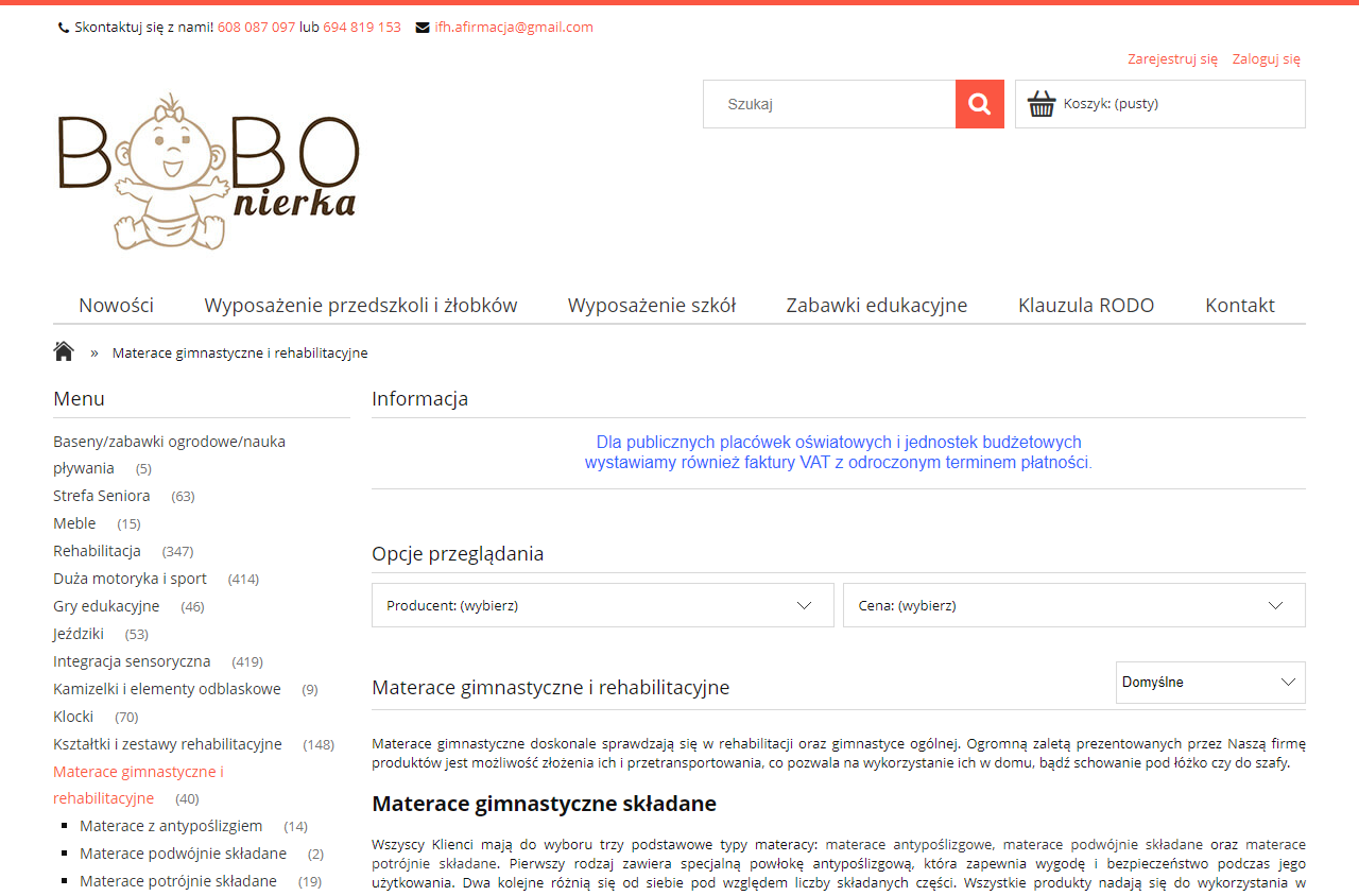 Materace gimnastyczne dla dzieci – jaki wybrać do bezpiecznej zabawy?