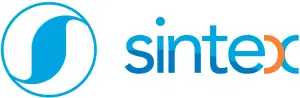 Logo firmy Sintex - Producent uszczelek, rurek plastikowych, węży PCV
